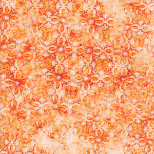 QT Fabrics Grace & Charm Tonal Diamond Medallion Mandarin