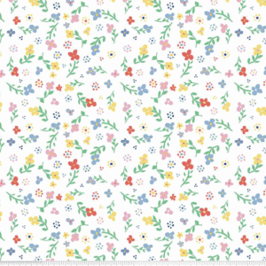 Riley Blake Always in Season Small Floral White
