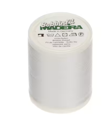 Madeira Bobbinfil White Thread #9764-WHT