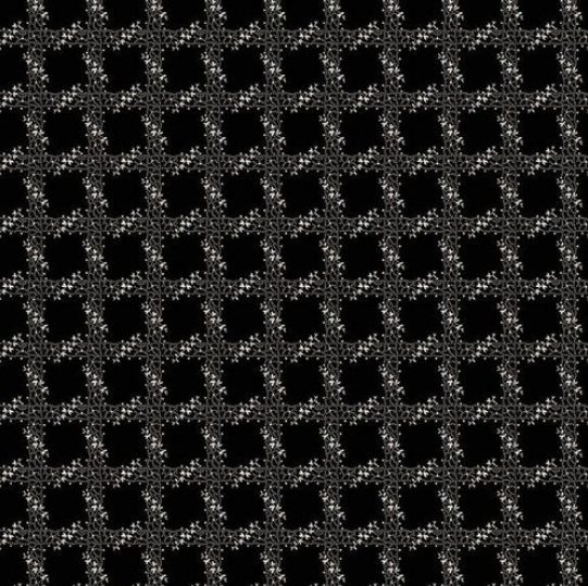 MarcusFabrics Opposite Options Black Geo #R310377-BLACK