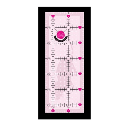 Tula Pink 2.5" x 6.5" Non-Slip Mouse Ruler TP2X6