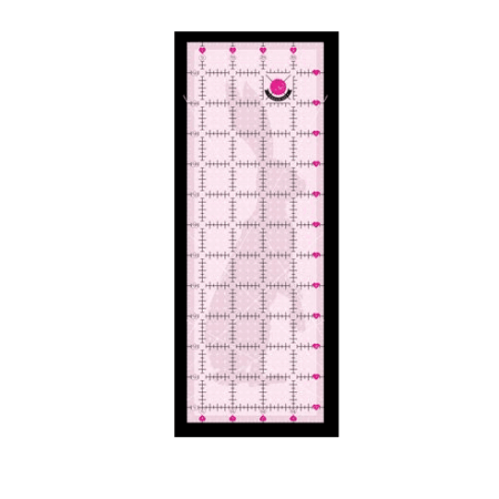 Tula Pink 4.5" x 12.5" Non-Slip Rabbit Ruler TP4X12