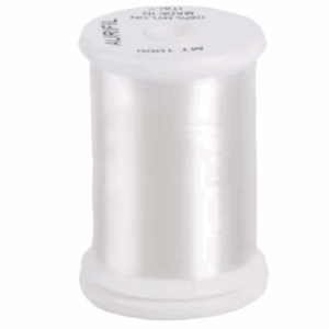 Aurifil 80wt Invisible Nylon Clear White