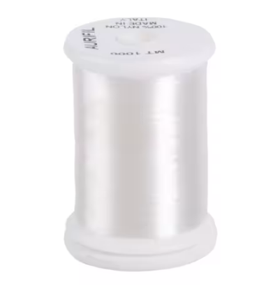 Aurifil 80wt Invisible Nylon Clear White
