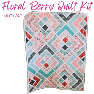 Floral Berry Quilt Kit