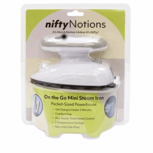 Nifty Notions On the Go Mini Steam Iron