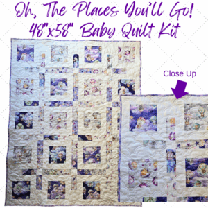 Oh, the Places You'll Go! Baby Quilt Kit