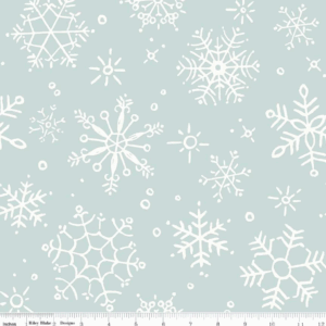 Riley Blake Magical Winterland  Snowflake Blue 108-Wide