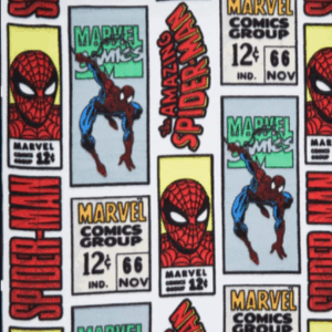 Licensed Spiderman Comics Fleece