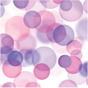 Benartex Bubbles Lilac 108" wide