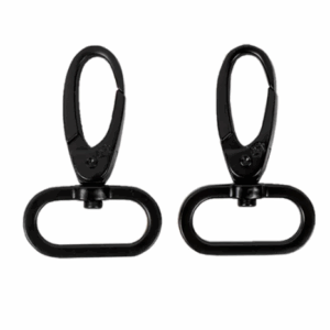 byAnnie Two-1" Swivel Hooks Black Metal HAR1-SW-BM-TWO