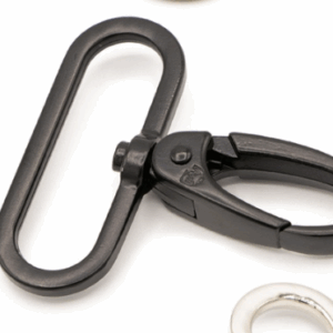 byAnnie Two-1.5" Swivel Hooks Black Metal