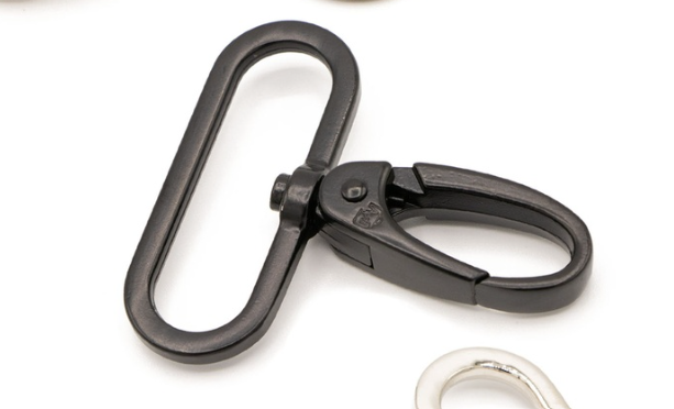 byAnnie Two-1.5" Swivel Hooks Black Metal