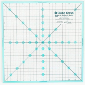 Lori Holt Cute Cuts Trim-It Ruler 12-1/2 x 12-1/2