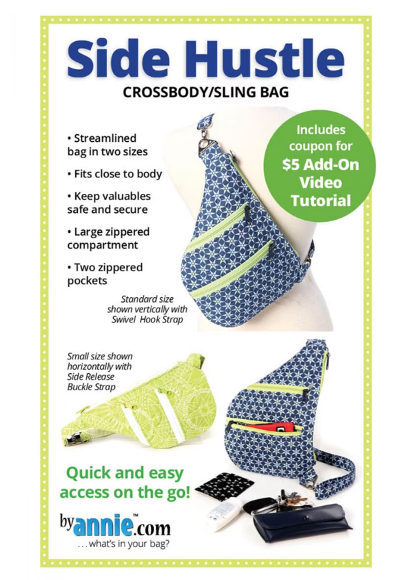 ByAnnie Side Hustle Crossbody/Sling Bag Pattern