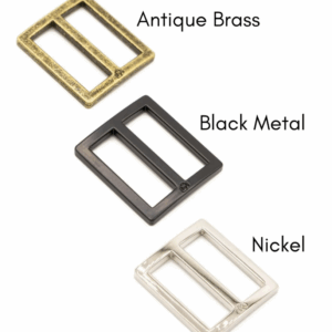 byAnnie Two-1" Widemouth Sliders Black Metal