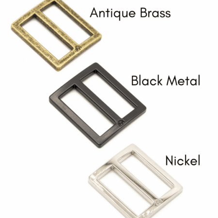 byAnnie Two-1" Widemouth Sliders Black Metal