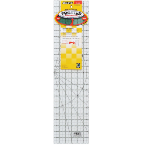 Olfa Frosted Advantage Non-Slip Ruler 6x24