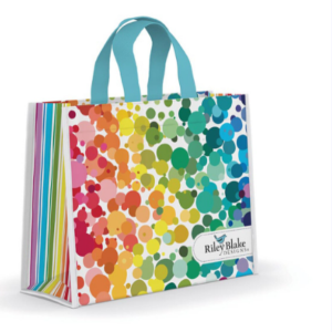 Riley Blake Colorful Confetti Vinyl Tote