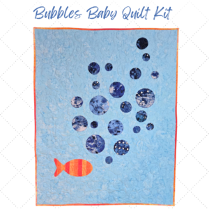 Bubbles Baby Quilt Kit