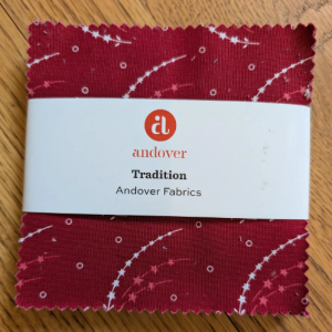 Andover Tradition Scoops Patriotic Charm Pack