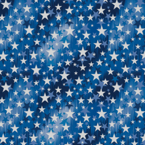 Benartex America's Highway All Stars Navy/Blue