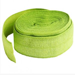 ByAnnie Fold Over Elastic Apple Green