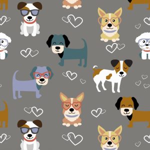 David Textiles Good Puppy Love