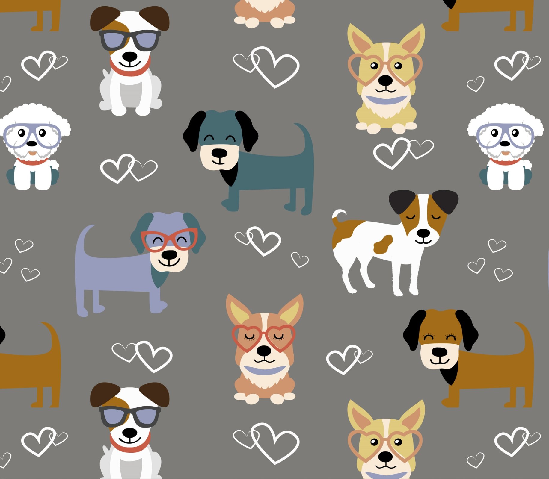 David Textiles Good Puppy Love