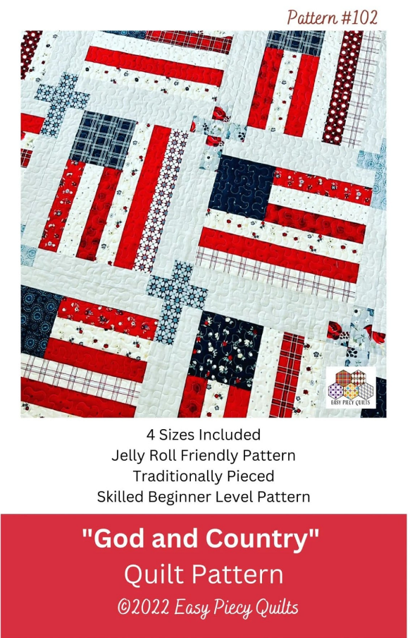 God and Country Quilt Pattern