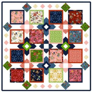 Judi Madsen Curated Blooms Quilt Pattern