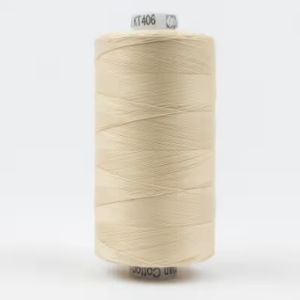 Wonderfil Konfetti Thread 50wt Cotton Ivory #KT1-406