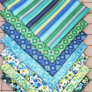 MarcusFabrics Blue Crush 2.5” Strips