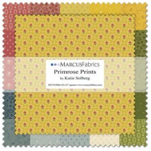 MarcusFabrics Primrose Prints 10" Squares