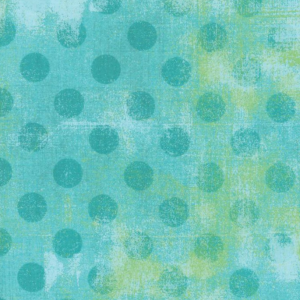 Moda Grunge Hits the Spot Pool Aqua 108" Wide