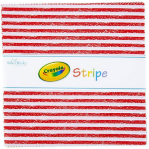 Riley Blake Crayola Stripe 10" Stacker