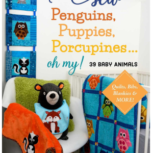 Sew Penguins, Puppies, Porcupines Book