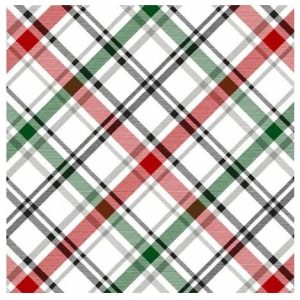 Shannon Cuddle 3 Digital Scarlet Plaid