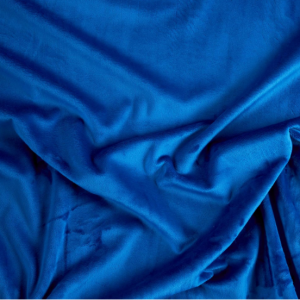 Shannon Solid Cuddle 3 Electric Royal Blue 60" Wide