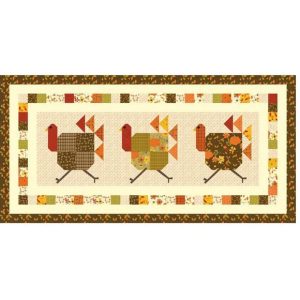 Turkey Trot Table Runner Pattern