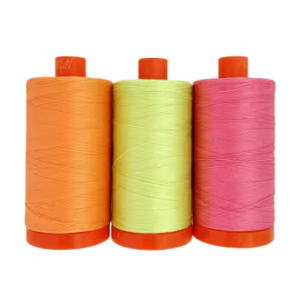 Aurifil Tula Pink 50wt Neons Thread Set