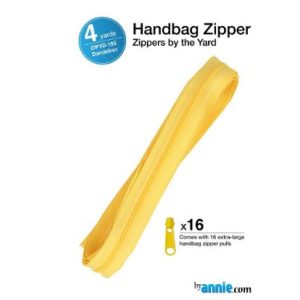 ByAnnie Zippers By the Yard Dandelion