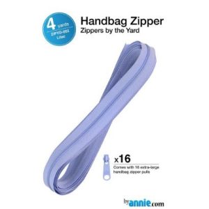 ByAnnie Zippers By the Yard Lilac