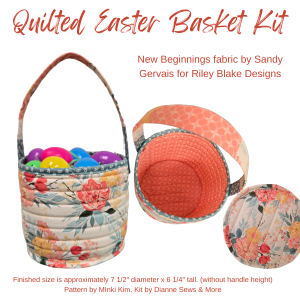 Quilted Easter Basket Kit