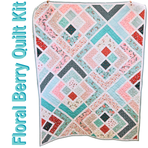 Floral Berry Quilt Kit