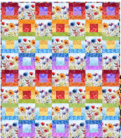Blooming Day Quilt Kit Reservation Fee
