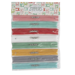 Lori Holt Happy 16" Zippers, 8pcs