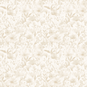QT Fabrics Grace & Charm Textured Floral Bisque #2600-30252-E