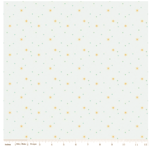 Riley Blake Sparkler Snowflake Iceberg