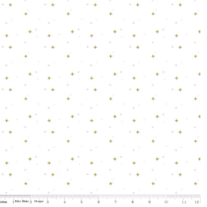 Riley Blake Sparkler White